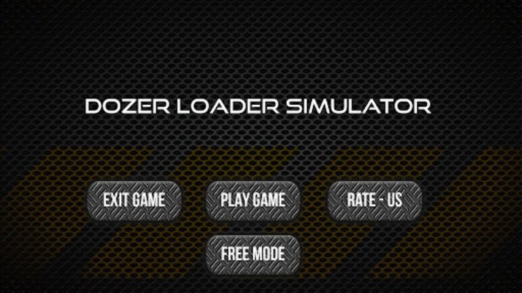 Backhoe Loader Dozer Simulator