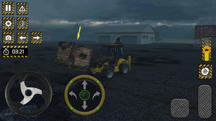Backhoe Loader Dozer Simulator