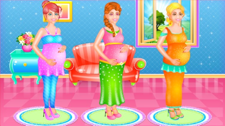 Pregnant Mommy Daily Care Game