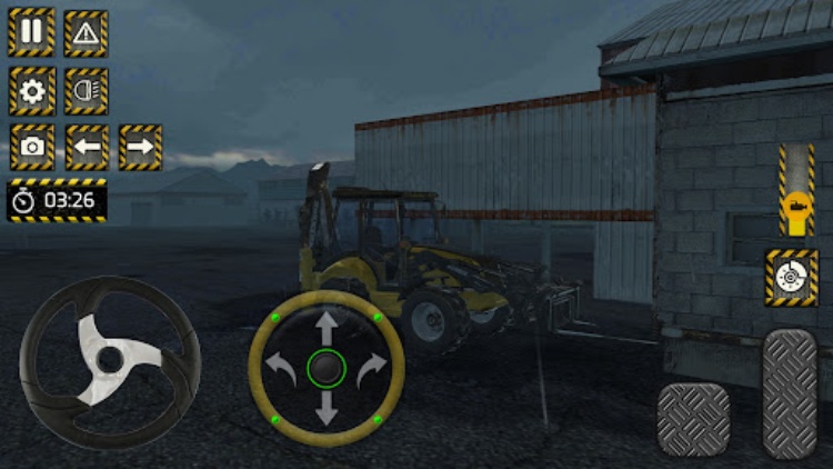 Backhoe Loader Dozer Simulator
