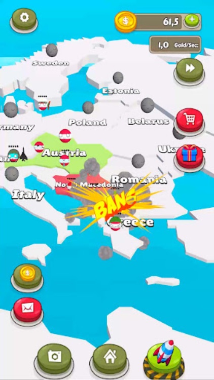 Country Balls: Idle War 3D