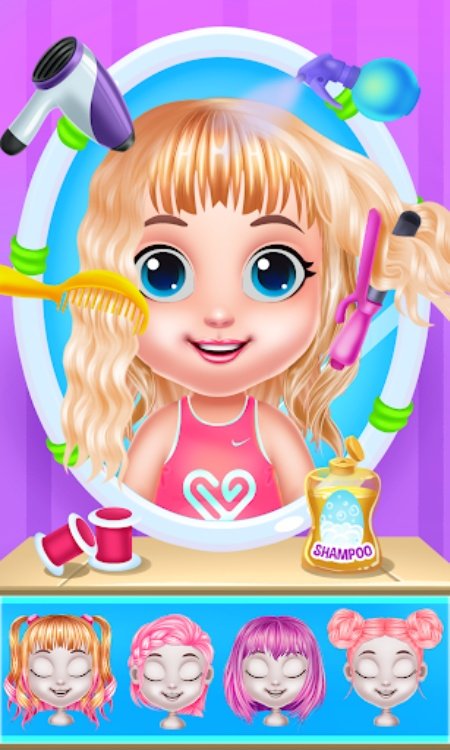 Baby Girl Caring Pinky Style