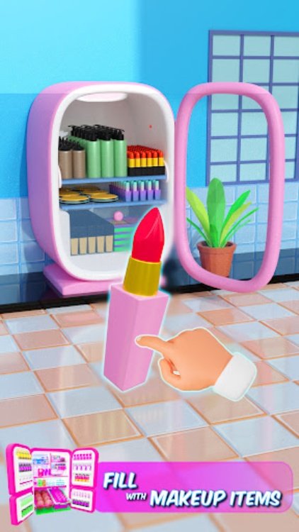 填满冰箱组织者游戏