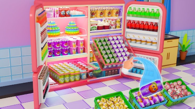 填满冰箱组织者游戏