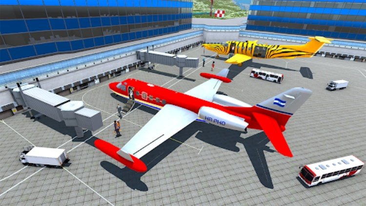 Airplane Flight Sim Pilot Game