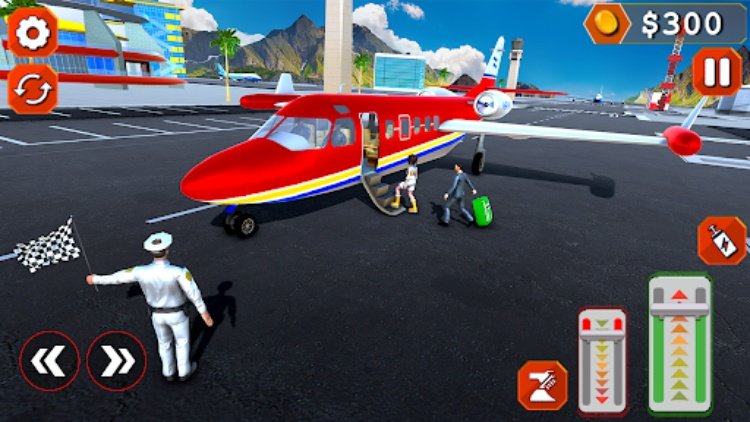 Airplane Flight Sim Pilot Game