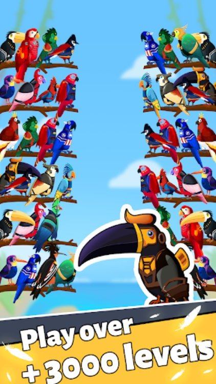 鸟排序离线拼图