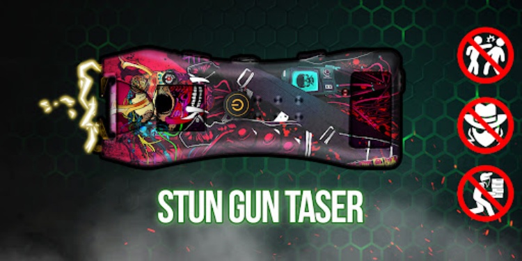 Stun Gun Shock Taser Prank Sim