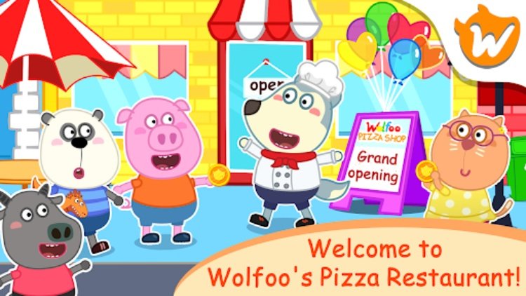 Wolfoo Pizza Shop, Great Pizza