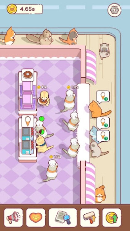 Cat Snack Cafe: Idle Games