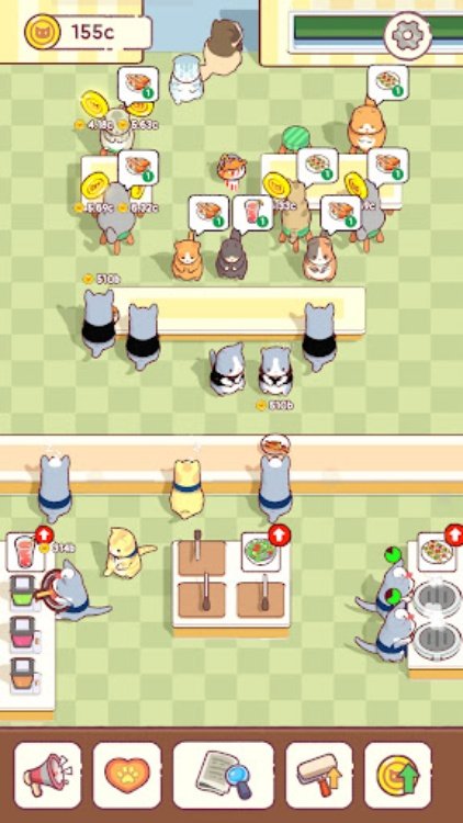 Cat Snack Cafe: Idle Games