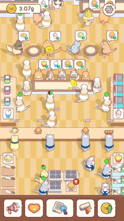 Cat Snack Cafe: Idle Games