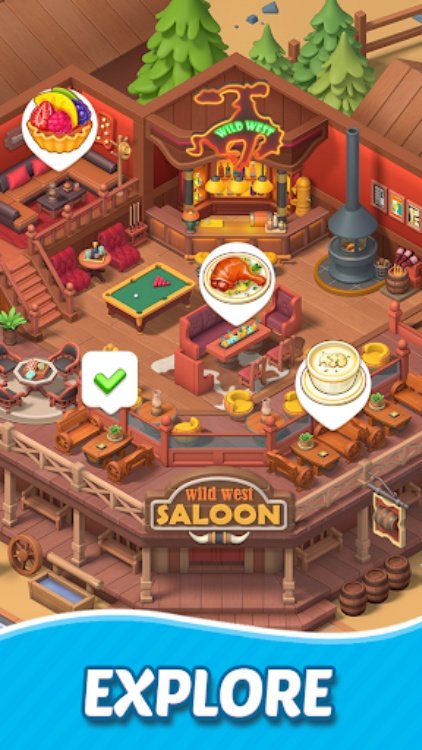 Merge Cooking:Theme Restaurant