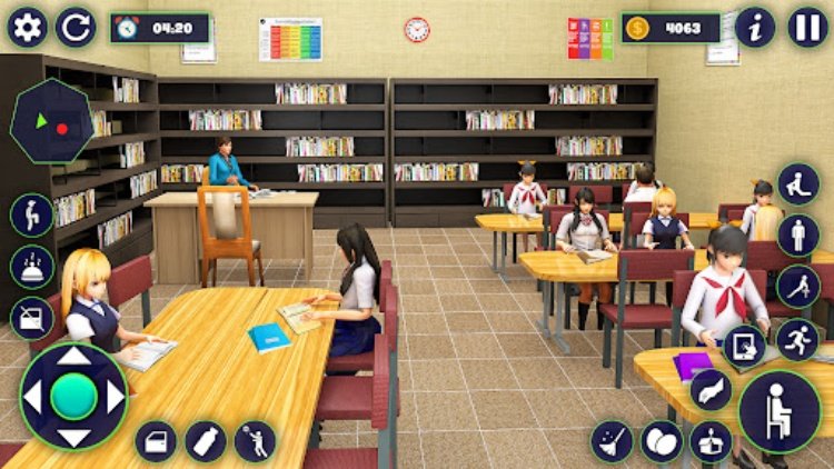 School Girl Life Simulator 3d