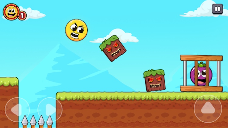 Red Jumping Roller Bounce Ball