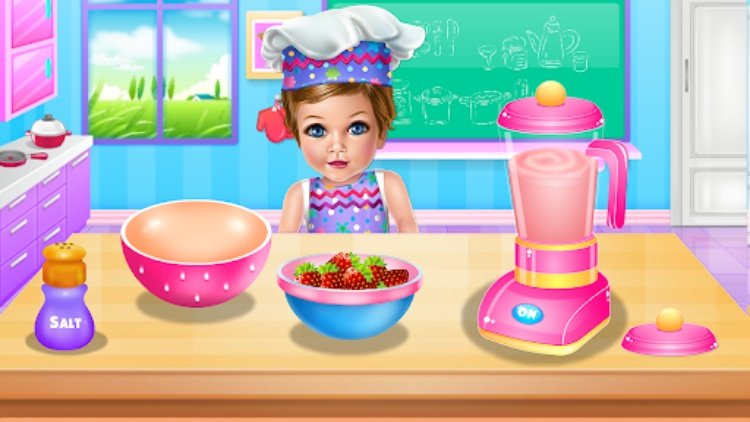 Baby Girl Cooking School