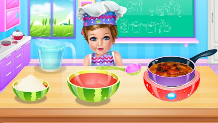 Baby Girl Cooking School