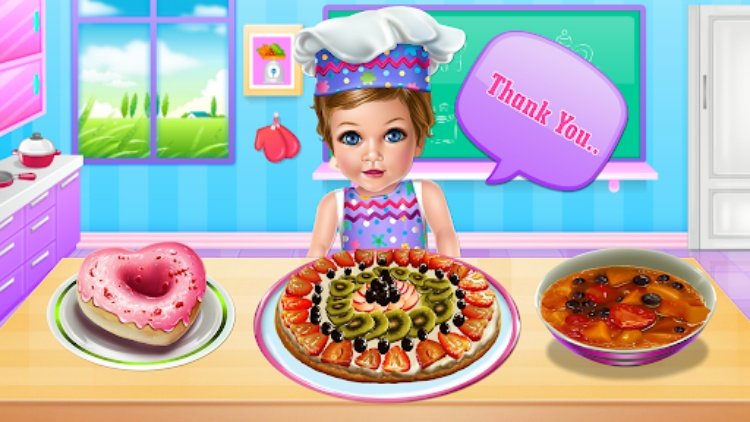 Baby Girl Cooking School