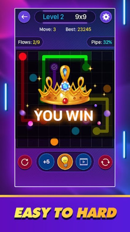 Connect Dots – Block Wall