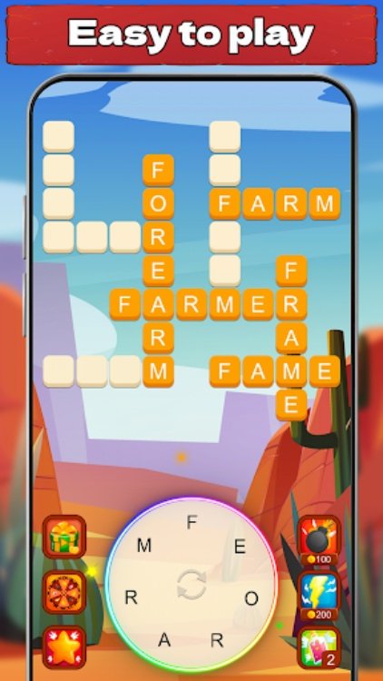 Word connect games  crossword