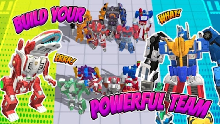 Superhero Robot Monster Battle