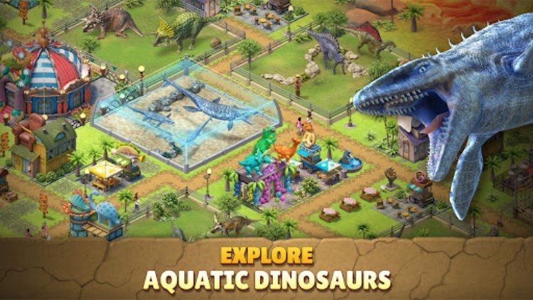 Jurassic Dinosaur: Dino Game