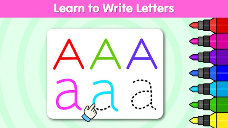 儿童着色游戏  婴儿画册，着色页：绘画和颜色