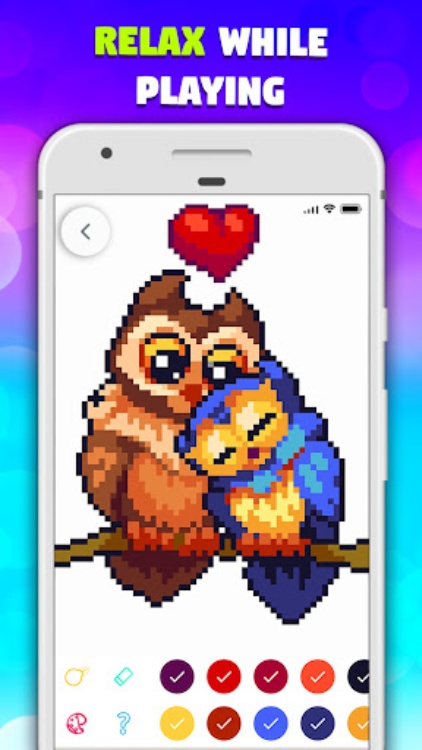 Pixel Art   依數字本著色