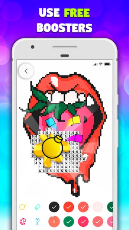 Pixel Art   依數字本著色