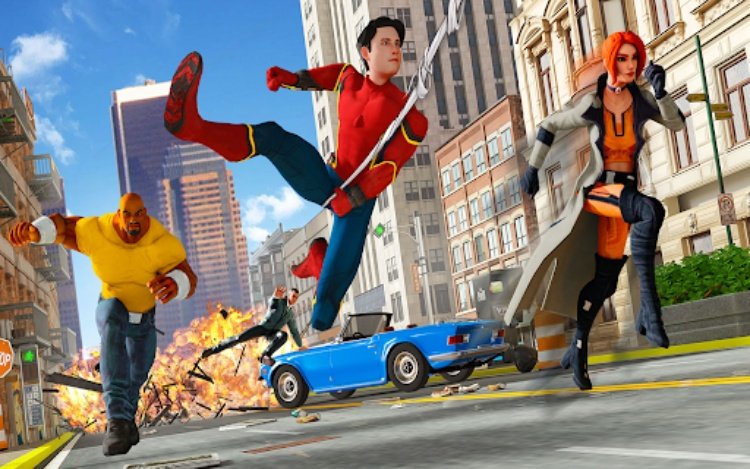 Spider Game Spider Rope Hero