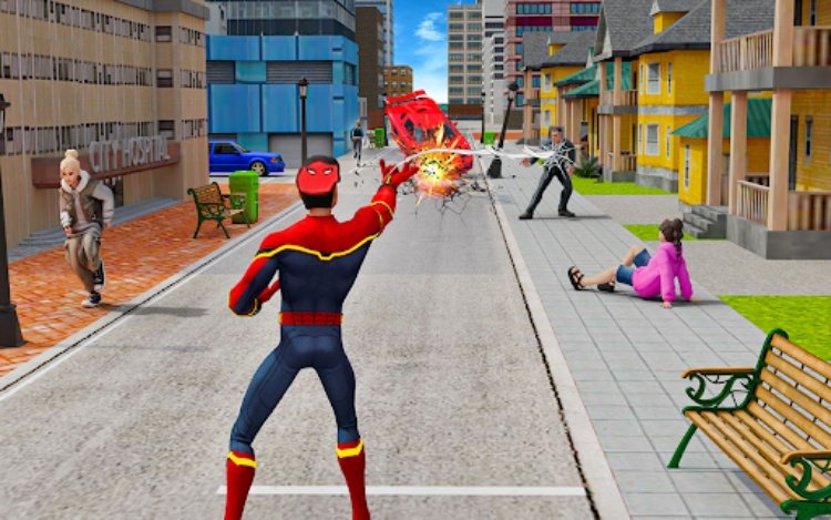 Spider Game Spider Rope Hero