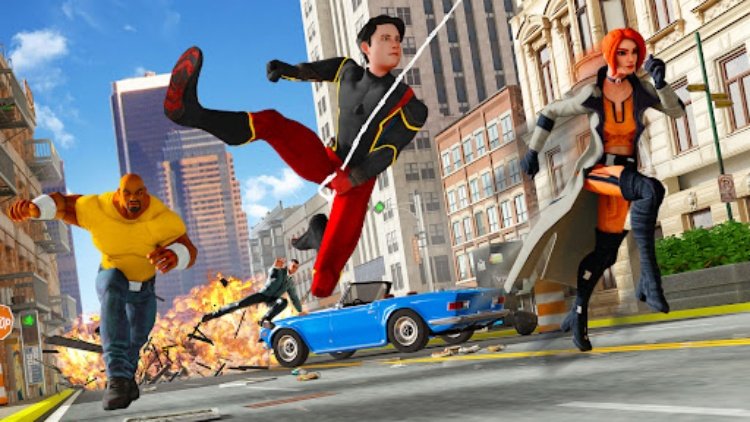 Spider Game Spider Rope Hero