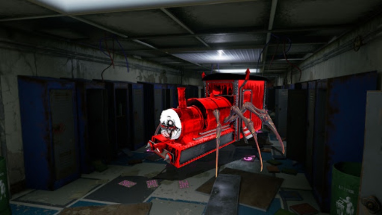 Spider Train Monsters Survival