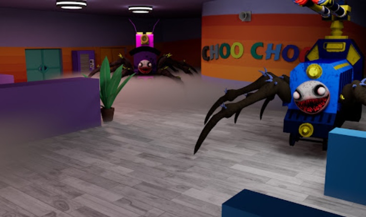 Spider Train Monsters Survival