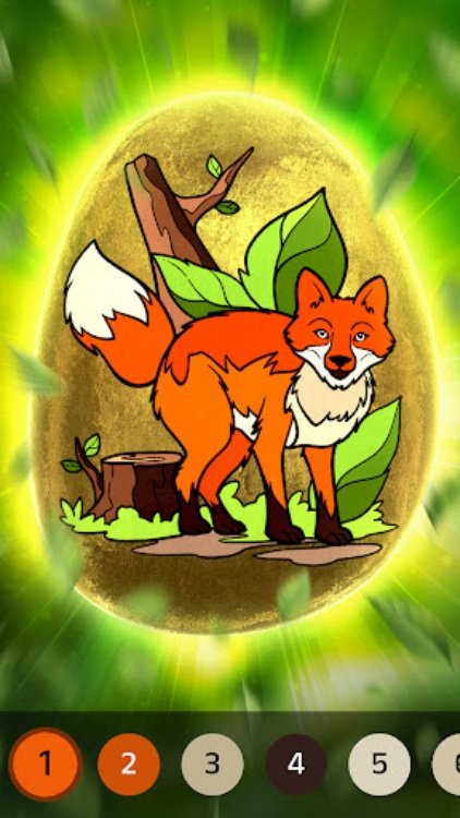 Rock Art  3D Color by Number