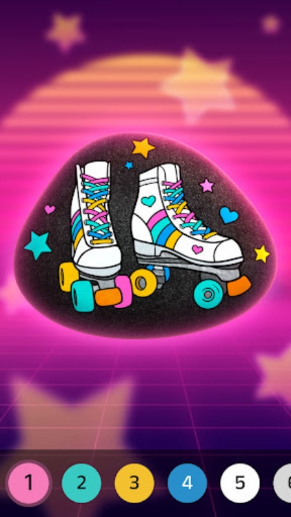 Rock Art  3D Color by Number