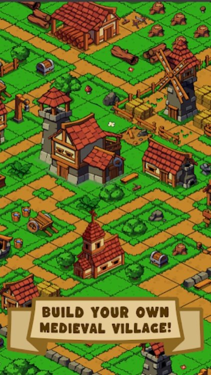 Auto village clicker idle game