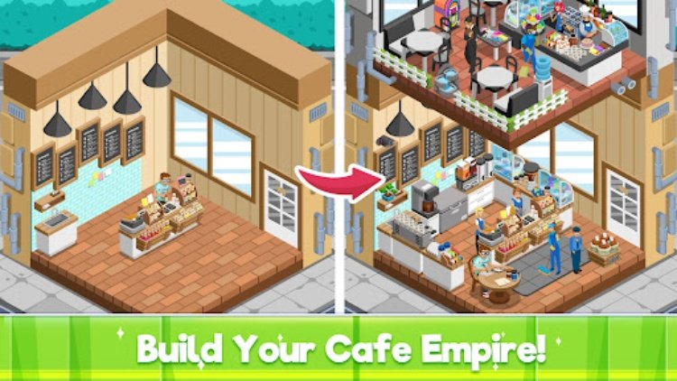 Idle Cafe Tycoon: Coffee Shop