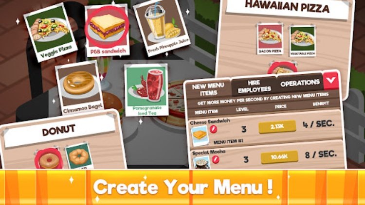 Idle Cafe Tycoon: Coffee Shop