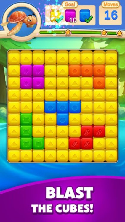 Toy Cubes Blast:Match 3 Puzzle