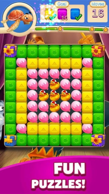 Toy Cubes Blast:Match 3 Puzzle