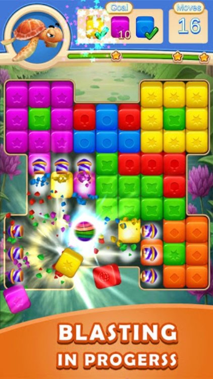 Toy Cubes Blast:Match 3 Puzzle