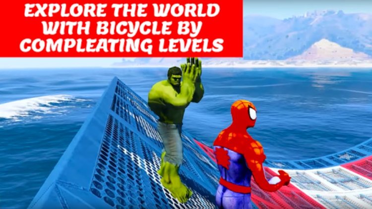 超级英雄小轮车赛车游戏