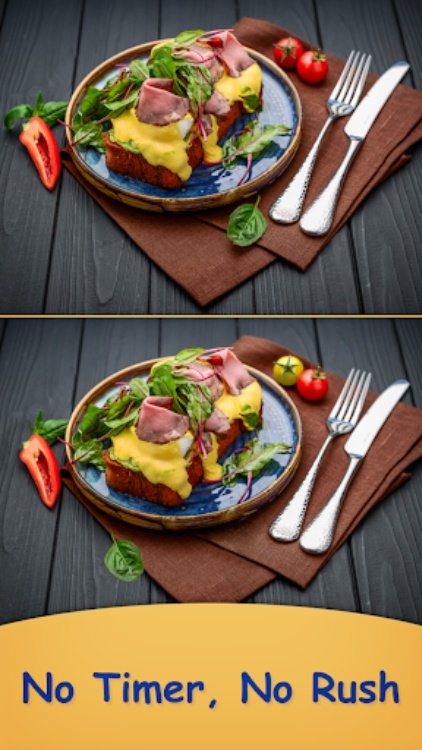 Food & Drinks Find Differences