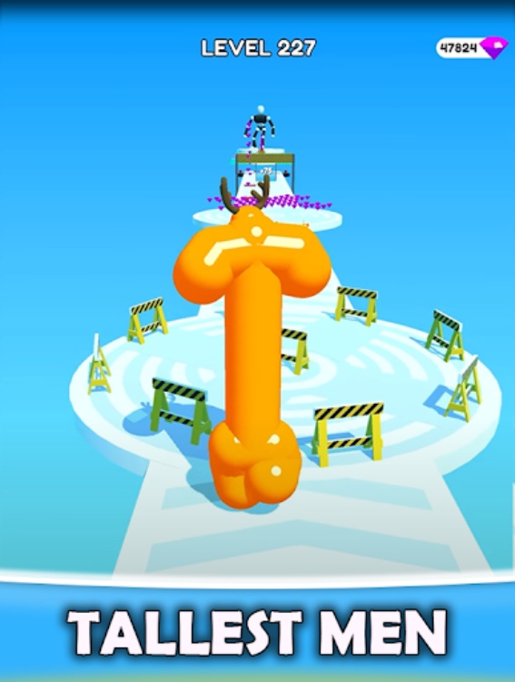 Tall Man Run 3D  Blob Runner