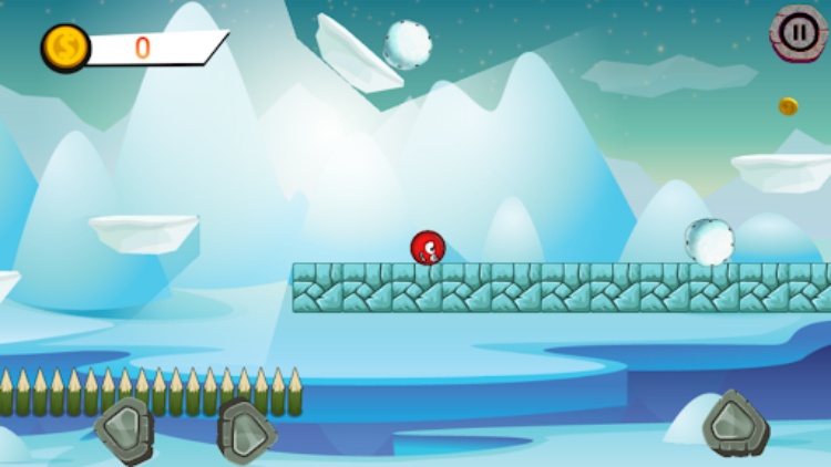 Red Bounce Ball: Blue Monster