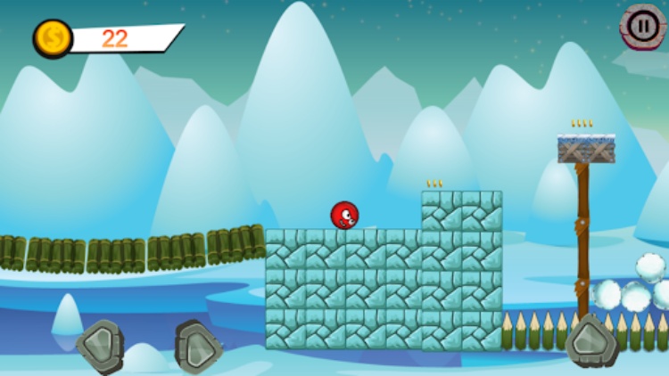 Red Bounce Ball: Blue Monster