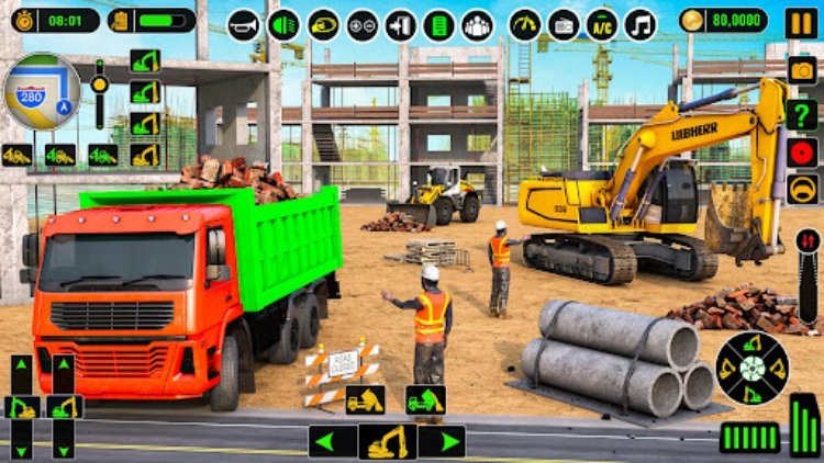 Real City Construction Game 3D