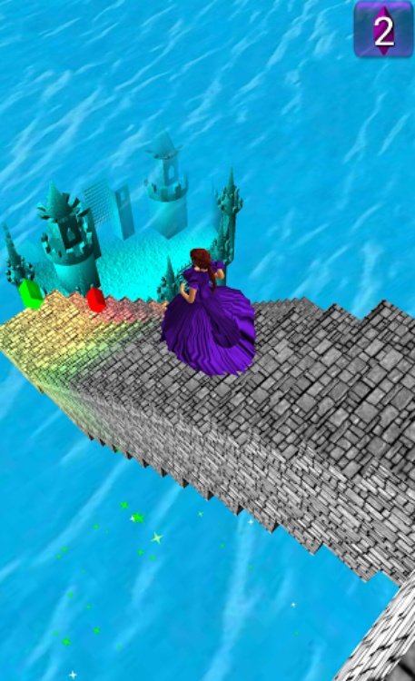 Cinderella 3D. Road to Castle.