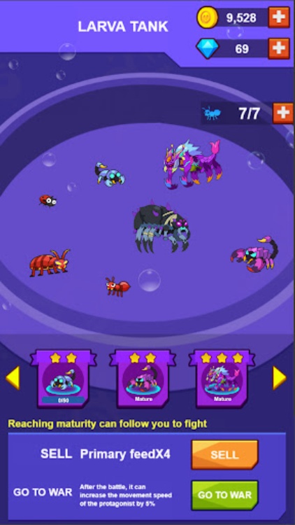 Rules of InsectEvolution War